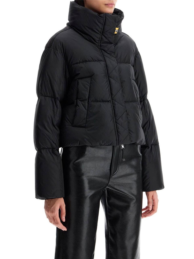 파라점퍼스 FW24 short cecy down jacket PWPUPD31 BLACK