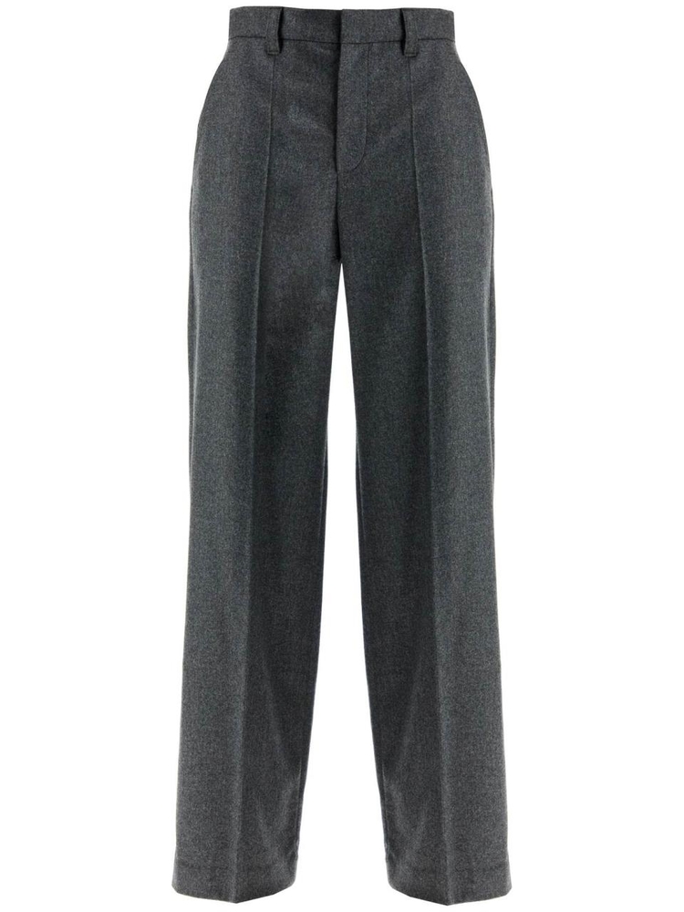 브루넬로쿠치넬리 FW24 tailored flannel trousers for MD588P8724 GRIGIO SCURO