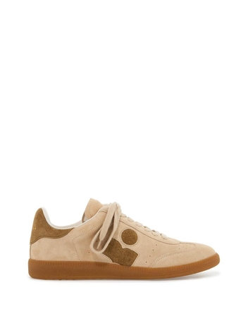 이자벨마랑 FW24 bryce suede leather sneakers in BK0014FA B1E04S TOFFEE/TAUPE