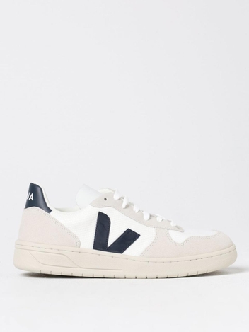 베자 FW24 V-10 Veja sneakers in B-mesh and camo VX0101380 WHITE_NAUTICO White