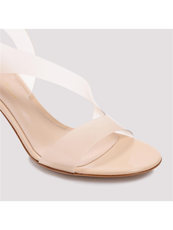 지안비토로시 SS25 Gianvito Rossi PVC Metropolis Sandals G3184370RIC.GSV Nude & Neutrals