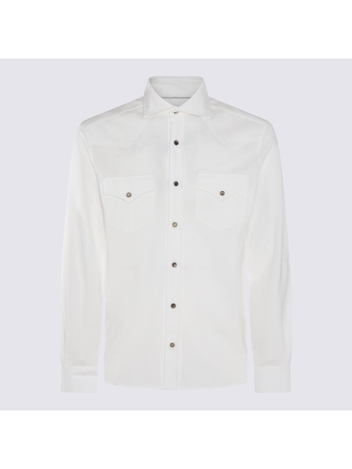 브루넬로쿠치넬리 SS25 Brunello Cucinelli Shirts White ME8546666C7220 White