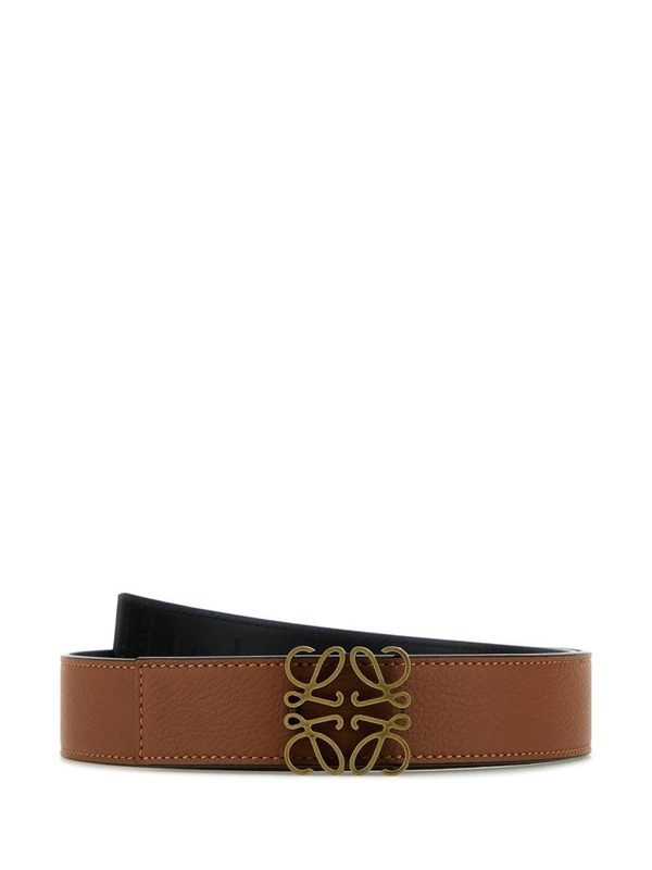 로에베 SS25 LOEWE BELTS E821Z20X05 TANBLAOLDGOL TANBLACKOLDGOLD