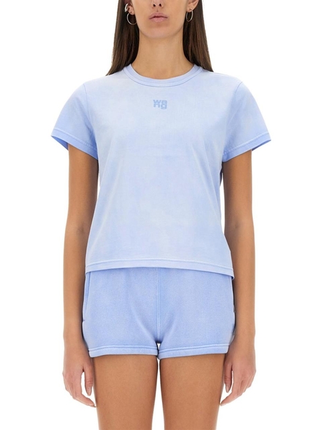 알렉산더 왕 SS25 ALEXANDERWANG.T T shirt 4CC3241521_450B LILAC