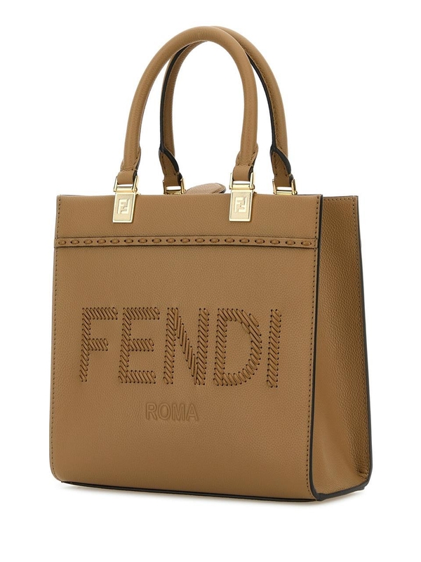 펜디 FW24 FENDI HANDBAGS 8BH394ASUE F19P8 CUIR CAPPUCCINO