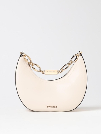 트윈셋 FW24 Twinset bag in synthetic leather 242TD8350 11952 Cream