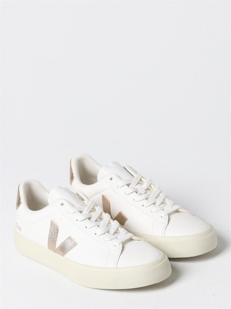 베자 FW24 Veja Field Leather Sneakers CP0503495  EXTRA-WHITE_PLATINE White