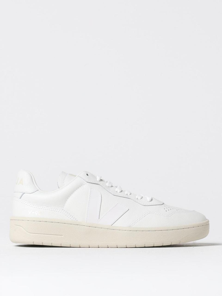 베자 FW24 Veja V-90 Leather Sneakers VD2003380 EXTRA-WHITE White