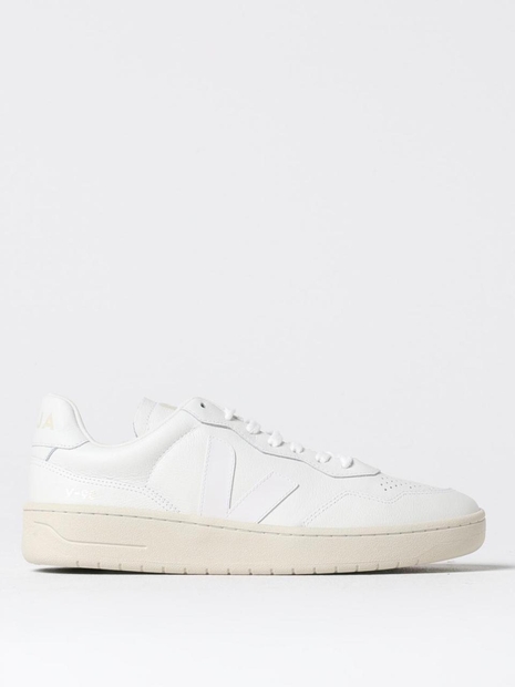 베자 FW24 Veja V-90 Leather Sneakers VD2003380 EXTRA-WHITE White