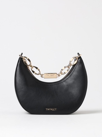 트윈셋 FW24 Twinset bag in synthetic leather 242TD8350 00006 Black