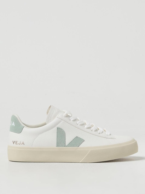 베자 FW24 Veja Field Leather Sneakers CP0502485 EXTRA-WHITE_MATCHA White