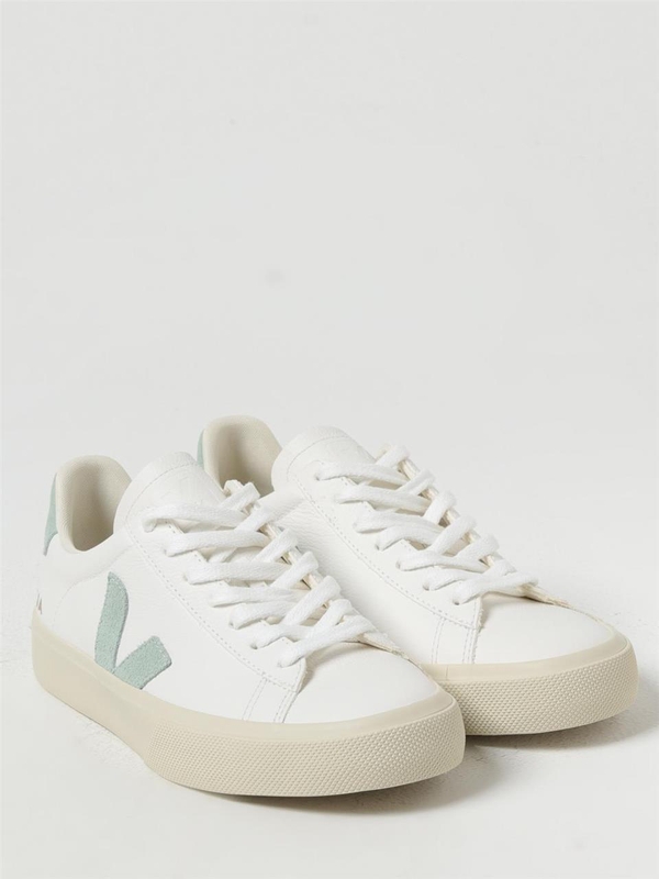 베자 FW24 Veja Field Leather Sneakers CP0502485 EXTRA-WHITE_MATCHA White