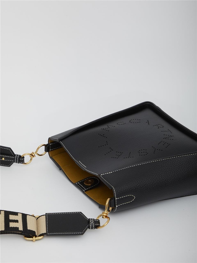 스텔라 매카트니 SS25 Stella Logo shoulder bag 700073_WP0057_1000 BLACK