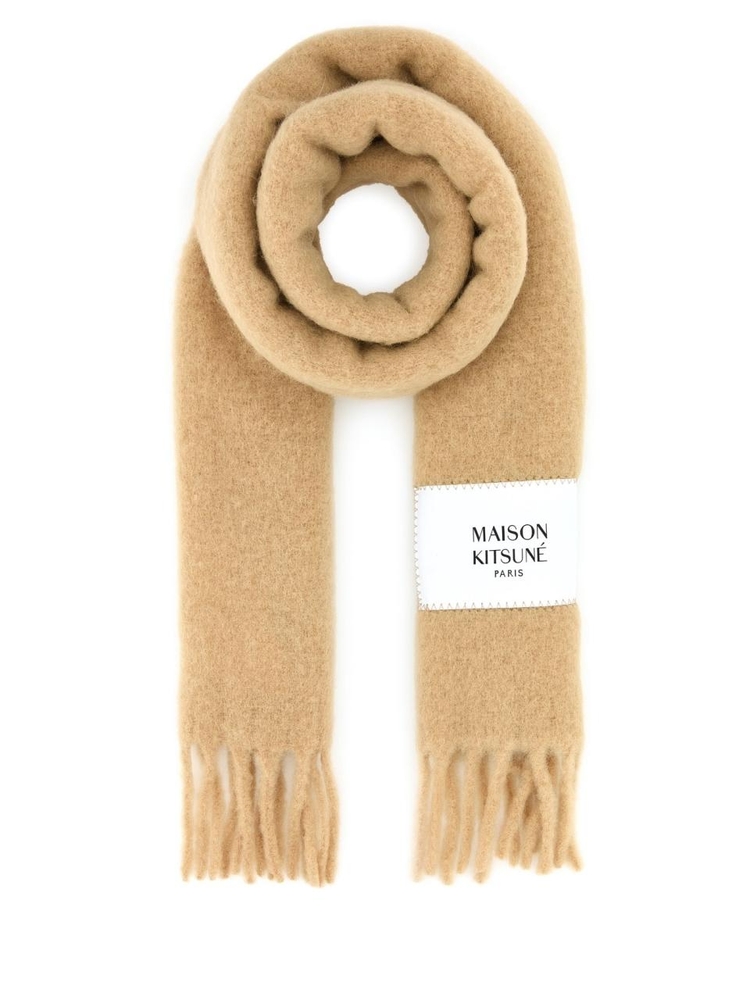 메종키츠네 FW24 MAISON KITSUNE SCARVES AND SCARVES LM06206WA0022 P242 CHAMOMILE