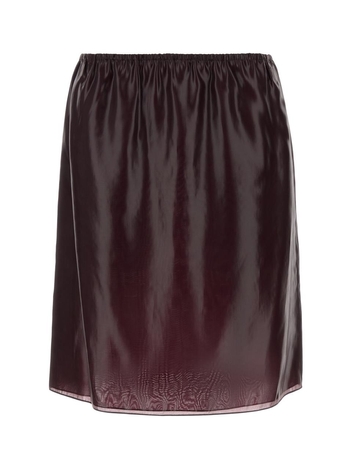 페라가모 FW24 SALVATORE FERRAGAMO SKIRTS 13G4980778592 OXBLOOD OXBLOOD