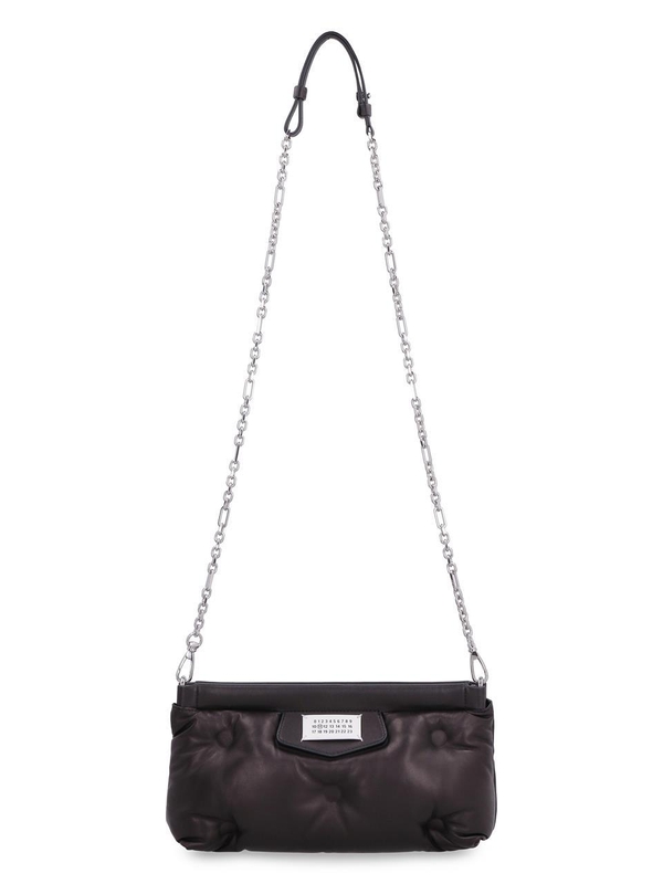 메종마르지엘라 CO Glam Slam quilted leather bag S56WF0160P4300_T8013 black