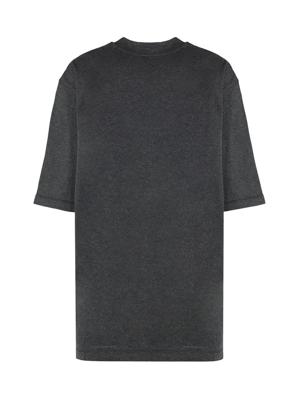 아워레가시 FW24 Big Cotton crew-neck T-shirt W4246BD_DarkGreyMelange grey