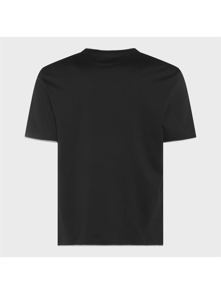 브루넬로쿠치넬리 SS25 Brunello Cucinelli T-shirts and Polos Black M0B137427CCB75 Black