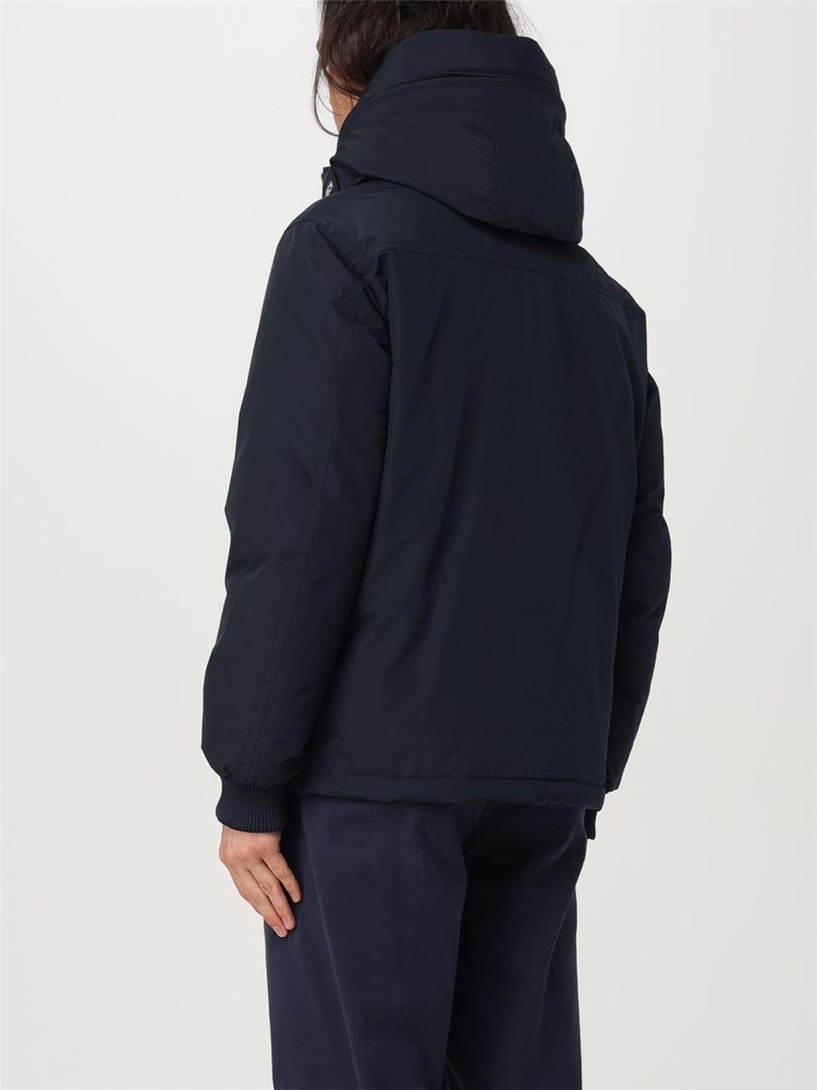 울리치 FW24 Woolrich Cotton Blend Down Jacket CFWOOU0937MRUT0001 MLB Blue