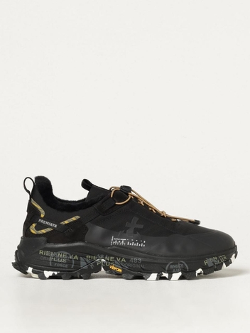 프리미아타 FW24 Premiata Mens Sneakers CROSS0.2 VAR 395M Black