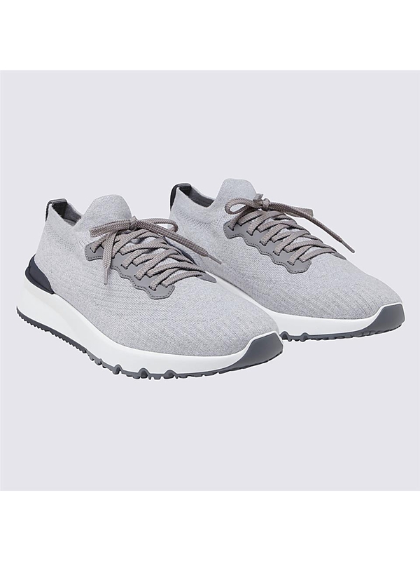 브루넬로쿠치넬리 SS25 Brunello Cucinelli Sneakers Grey MZUPMBO252CB308 Grey