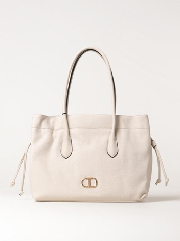 트윈셋 FW24 Twinset womens shoulder bag 242TD8230 00526 Cream