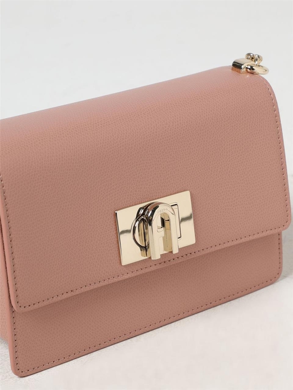 훌라 FW24 Furla womens shoulder bag BAFKACOARE000 3378S Powder Pink