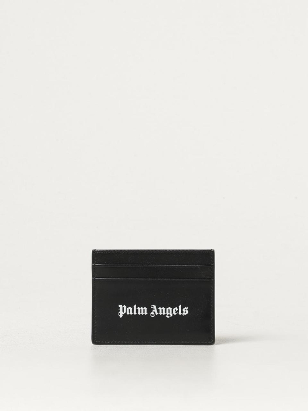 팜 엔젤스 FW24 Palm Angels Mens Wallet PMND017C99LEA0011001 Black