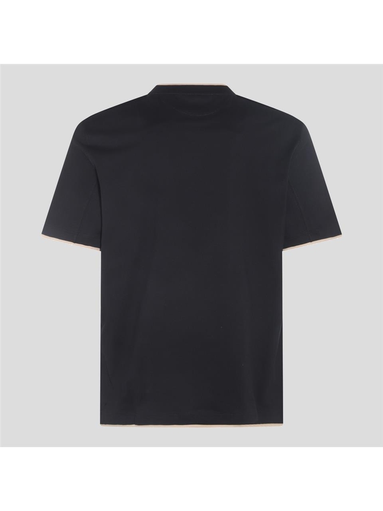 브루넬로쿠치넬리 SS25 Brunello Cucinelli T-shirts and Polos Black M0B137427GCNH72 Black