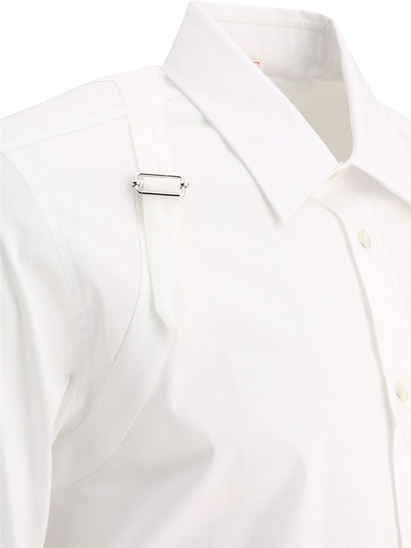 알렉산더 맥퀸 SS25 Shirts 624753QPN449000 White