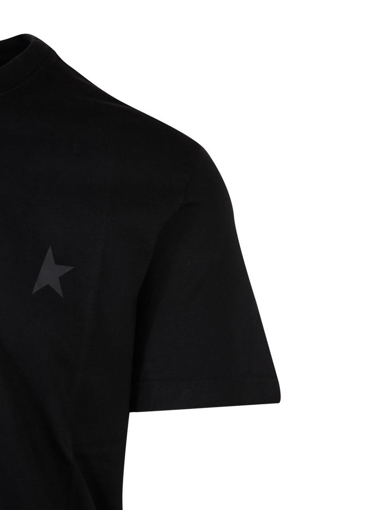 골든구스 SS25 REGULAR T-SHIRT SMALL STAR GMP01220.P000593 Black