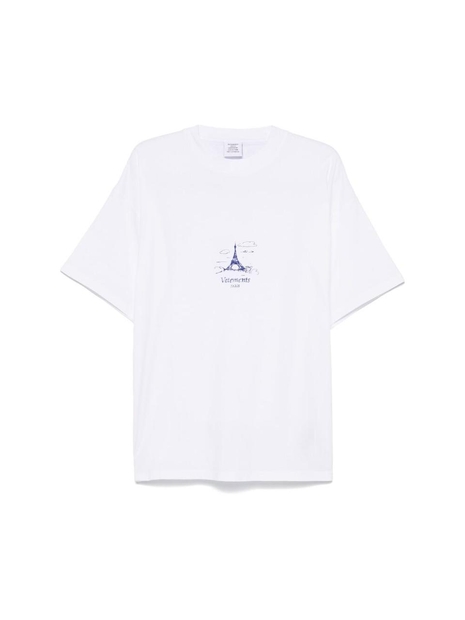 베트멍 SS25 T-shirt Vetements UA66TR705W  1000 One Color