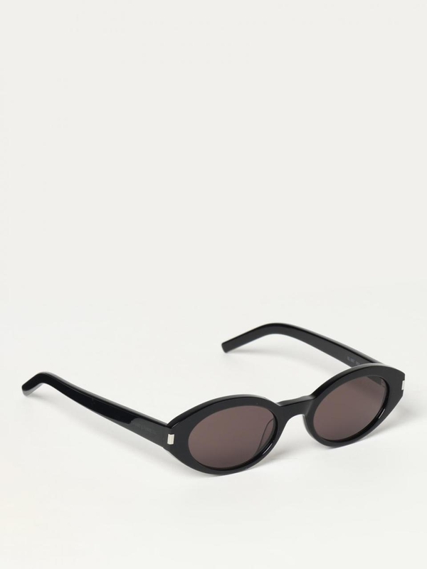 생로랑 FW24 Occhiali da sole cat-eye SL 567 Saint Laurent in acetato 714794Y9901 1000 Black