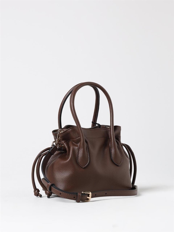 트윈셋 FW24 Twinset synthetic leather bag with logo 242TD8231 11946 Brown