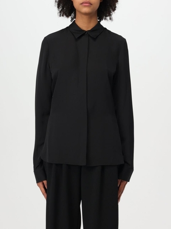 띠어리 FW24 Theory Womens Shirt M0102536 001 Black