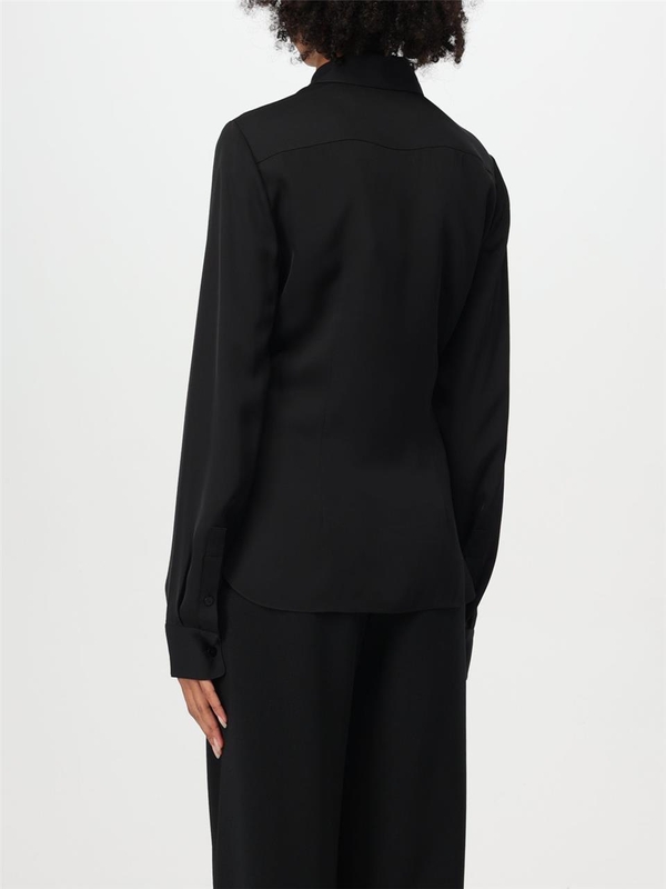 띠어리 FW24 Theory Womens Shirt M0102536 001 Black