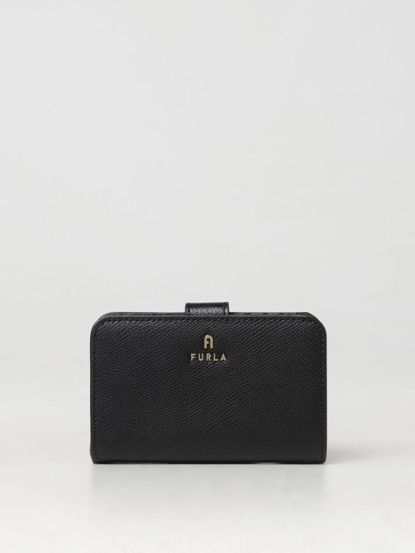 훌라 FW24 Furla wallet in grained leather WP00314ARE000 O6000 Black