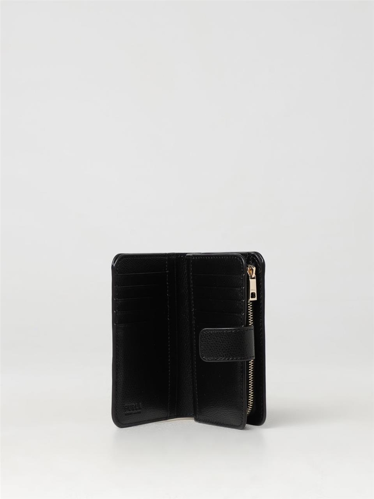 훌라 FW24 Furla wallet in grained leather WP00314ARE000 O6000 Black