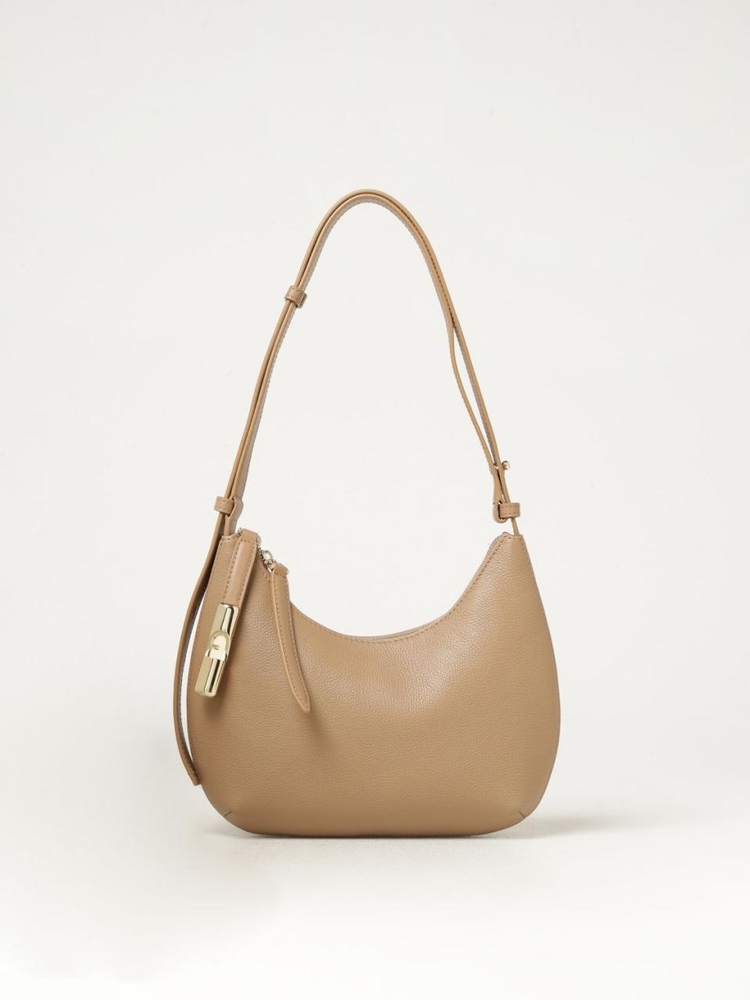 훌라 FW24 Furla womens shoulder bag WB01500BX3353 YU500 Beige