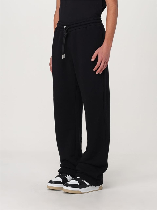 오프화이트 FW24 Off-white mens trousers OMCH054C99FLE0031001 Black