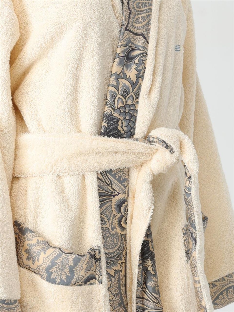 에트로 홈 FW24 Etro Home lifestyle bathrobes UKFD0002 AV531 X0883 Light Blue