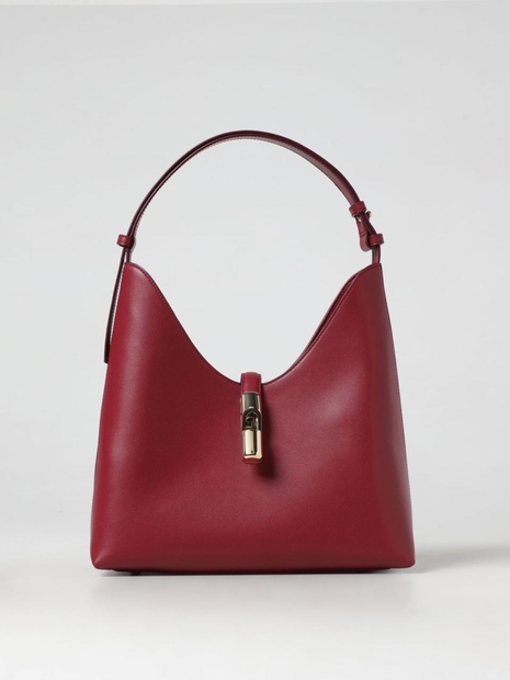 훌라 FW24 Furla womens shoulder bag WB01499BX3104 CGQ00 Burgundy