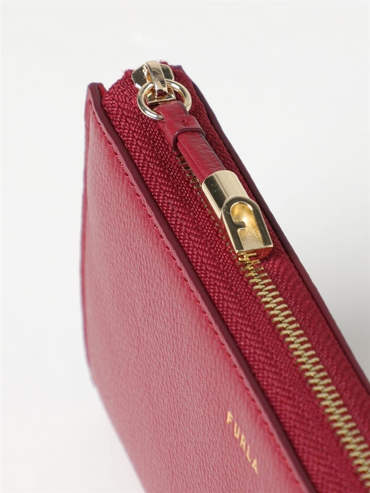 훌라 FW24 Furla wallet in grained leather WP00471BX3036 CGQ00 Burgundy