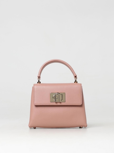 훌라 FW24 Furla womens shoulder bag WB00109 ARE000 3378S Powder Pink