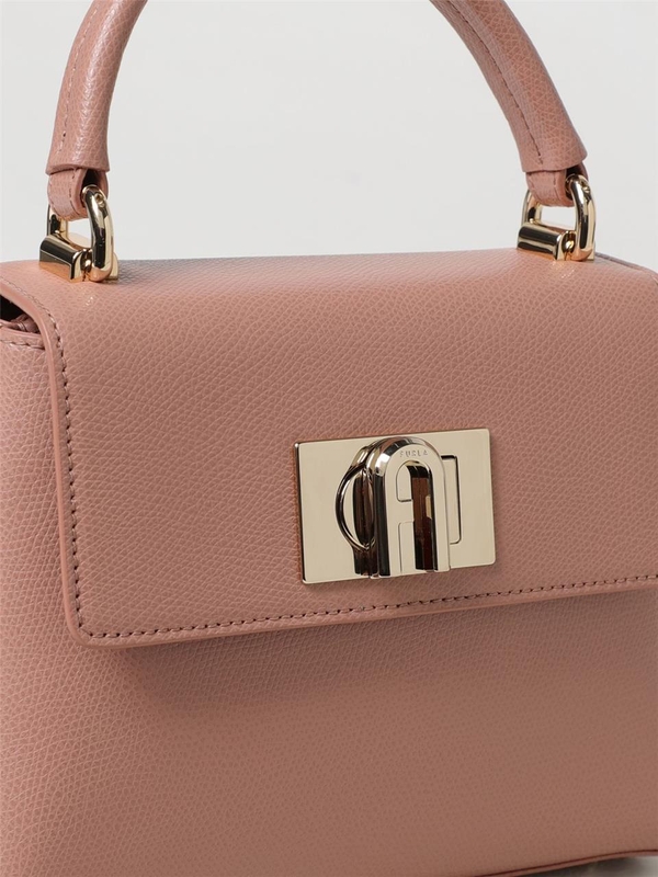 훌라 FW24 Furla womens shoulder bag WB00109 ARE000 3378S Powder Pink