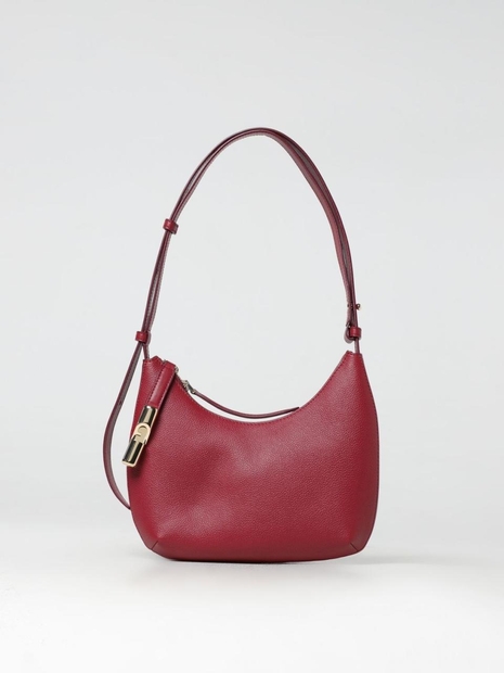 훌라 FW24 Furla womens shoulder bag WB01500BX3353 CGQ00 Burgundy