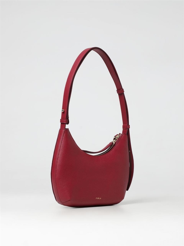 훌라 FW24 Furla womens shoulder bag WB01500BX3353 CGQ00 Burgundy