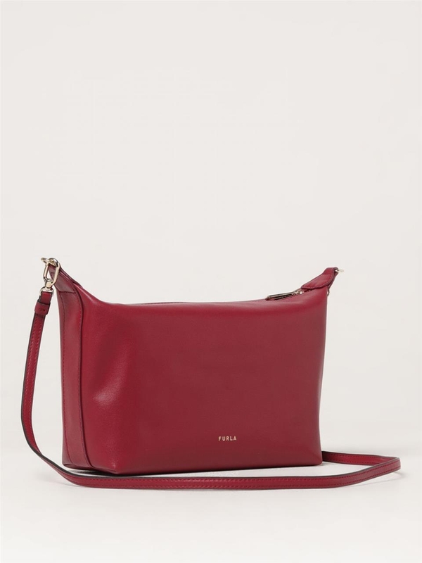 훌라 FW24 Furla womens shoulder bag WE00662BX3104 CGQ00 Burgundy