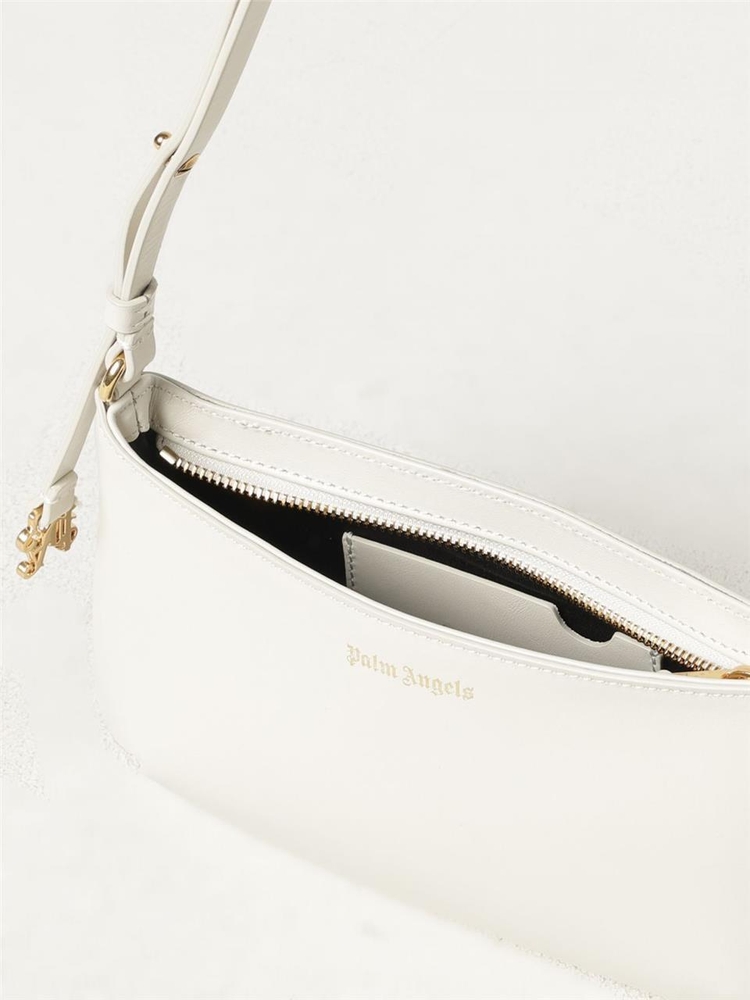 팜 엔젤스 FW24 Palm Angels Womens Shoulder Bag PWNN028C99LEA0010476 Cream