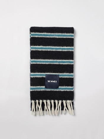 써네이 FW24 Sunnei Womens Scarf ACCXSAC009 8129 Blue